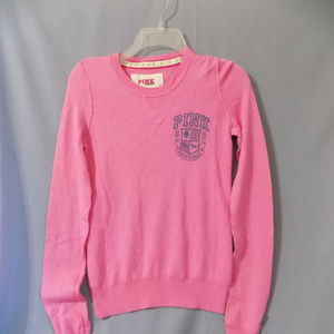 Pink brand pink wool blend sweater
